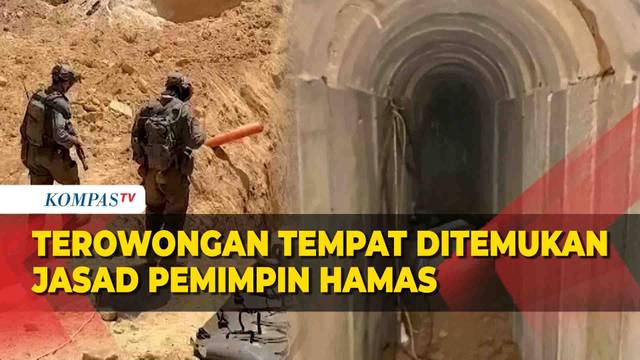 Tentara Israel Tunjukkan Terowongan, Tempat Ditemukannya Jasad Pemimpin Hamas