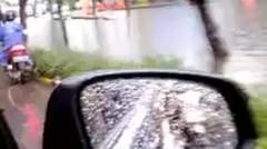 Banjir di depan Gandaria City Jakarta Selatan 