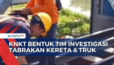 KNKT Bentuk Tim Investigasi Kasus Tabrakan Kereta Api Brantas dan Truk di Semarang