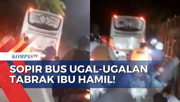 Tabrak Ibu Hamil hingga Meninggal Dunia, Sopir Bus Ugal-ugalan Ditangkap Polsek Medan Area!
