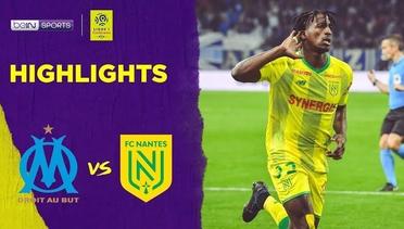 Match Highlight | Marseille 1 vs 3 Nantes  | France Ligue 1 2020