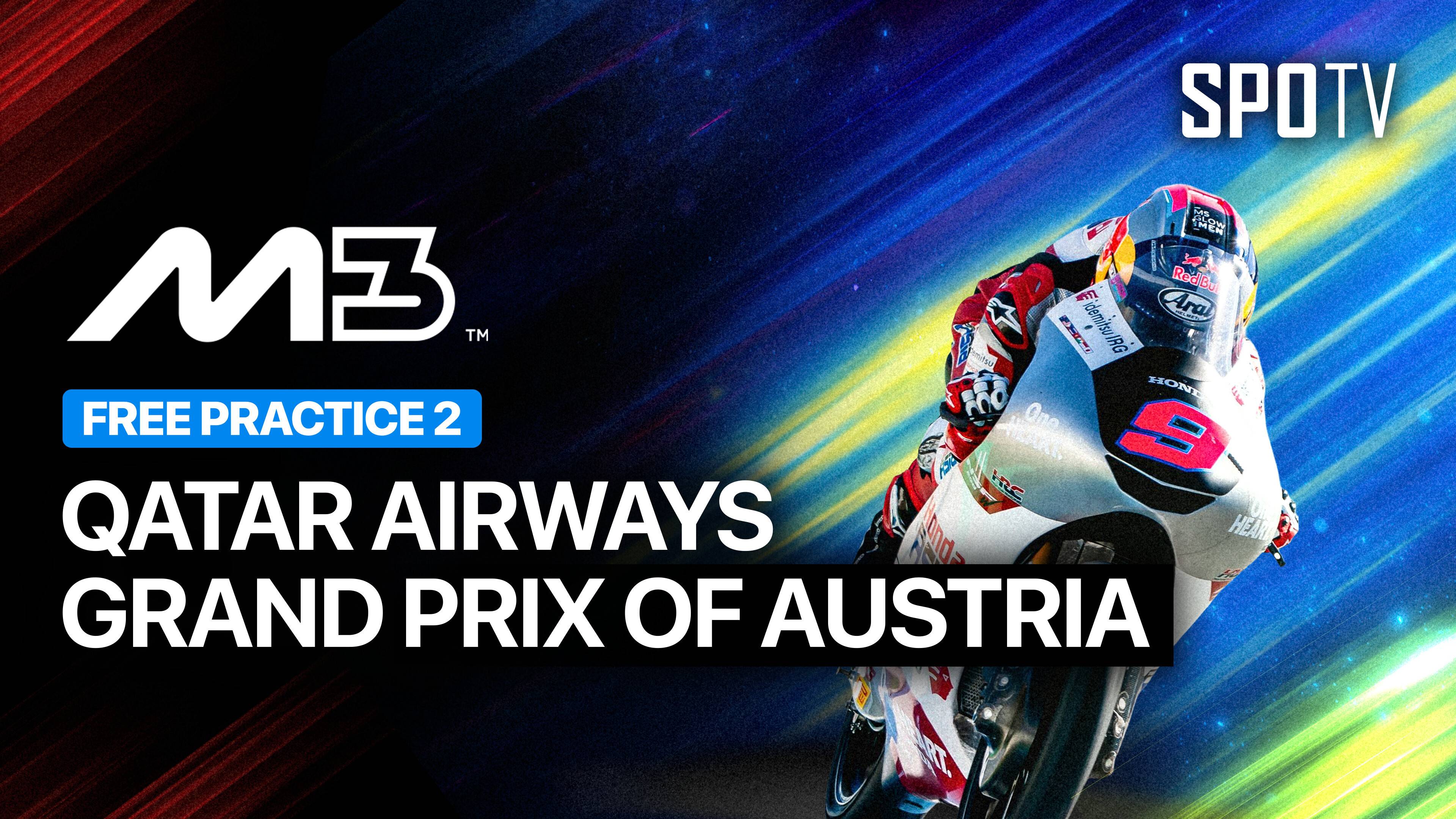 Moto3 Free Practice 2: Qatar Airways Grand Prix of Austria - MotoGP 2026 Round 15
