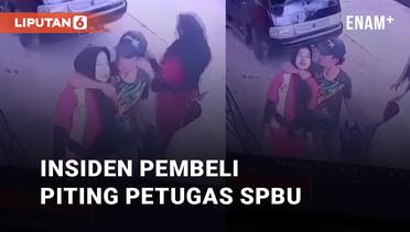 Piting Petugas SPBU, Insiden Pembeli dan Petugas Berakhir dengan Musyawarah