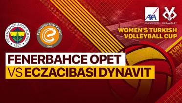 Full Match | Fenerbahce Opet vs Eczacibaşi Dynavi̇t | Women'sTurkish Volleyball Cup 2022/23
