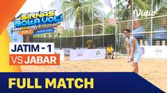 Full Match | Putra:Jatim-1 vs Jabar | Sirkuit Voli Pantai Nasional Seri III 2022