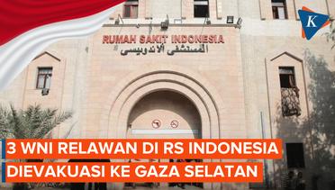 MER-C: 3 WNI Relawan di RS Indonesia Berhasil Dievakuasi ke Gaza Selatan