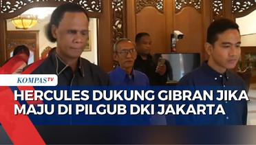 Temui di Solo, Hercules Dukung Gibran Jika Maju di Pilgub DKI Jakarta
