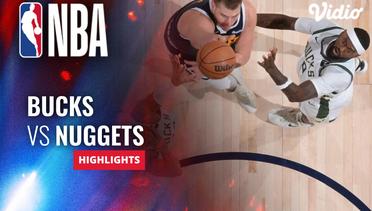 Milwaukee Bucks vs Denver Nuggets - Highlights | NBA Regular Season 2023/24