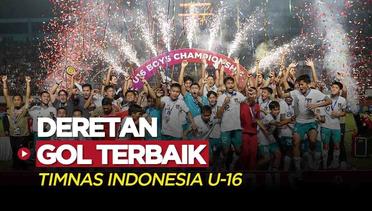Deretan Gol Terbaik Timnas Indonesia U-16 di Gelaran Piala AFF U-16