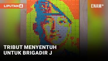 Tiktoker Ciptakan Tribut untuk Brigadir J Gunakan Puluhan Rubik
