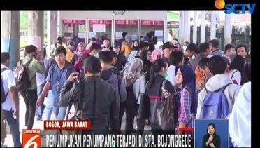 Aktivitas di Stasiun Bogor Berjalan Normal Pasca Kereta Anjlok - Liputan 6 Siang