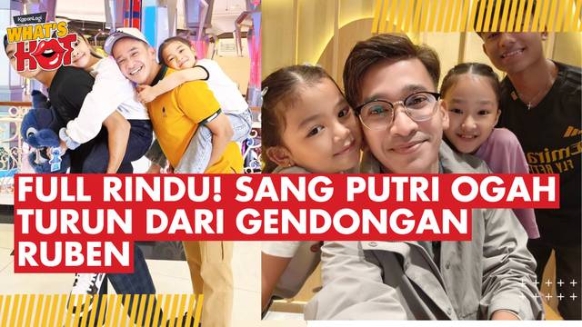 Betrand Peto Beberkan Momen Haru, Adik-Adiknya Nempel Terus di Gendongan Ruben Onsu