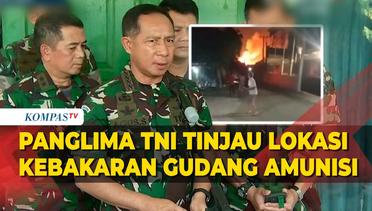 [FULL] Keterangan Panglima TNI Agus Subiyanto Tinjau Lokasi Kebakaran Gudang Amunisi di Bogor