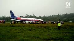 Detik-Detik Evakuasi Penumpang Sriwijaya Air di Manokwari