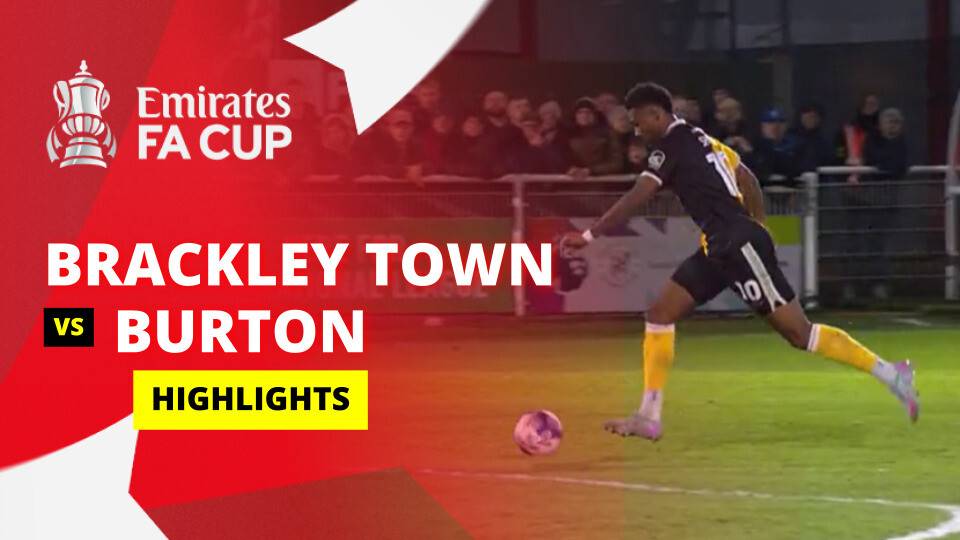 Brackley Town vs Burton Albion FC