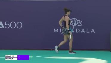 Match Highlight | Maria Sakkari 2 vs 0 Anastasia Potapova | WTA Abu Dhabi Open 2021