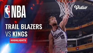 Portland Trail Blazers vs Sacramento Kings - Highlights | NBA Regular Season 2023/24