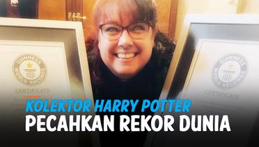 Koleksi Ribuan Pernak Pernik Harry Potter, Wanita Ini Pecahkan Rekor Dunia