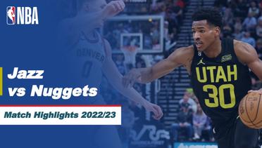 Match Highlights | Utah Jazz vs Denver Nuggets | NBA Regular Season 2022/23