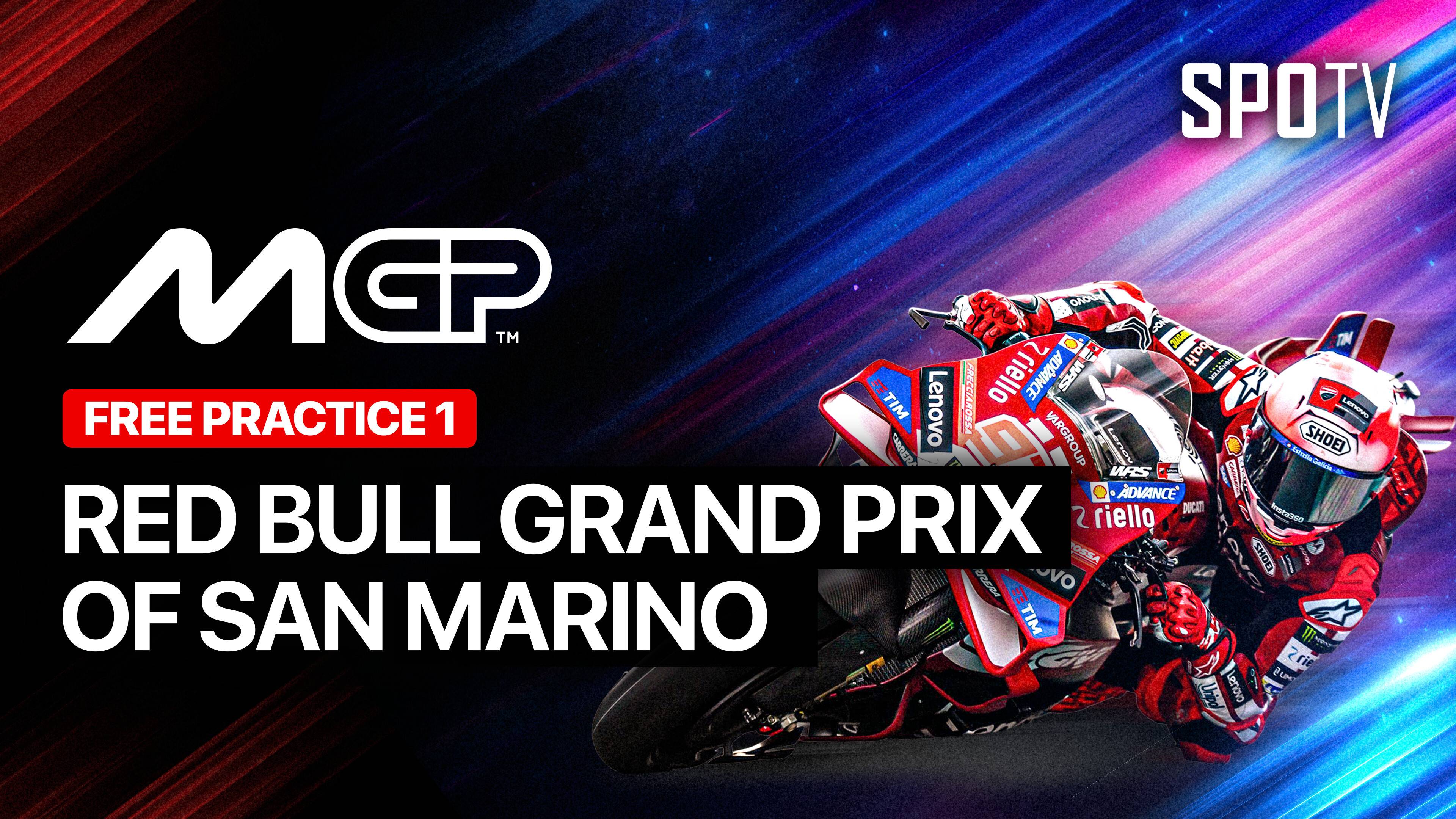 MotoGP Free Practice 1: Red Bull Grand Prix of San Marino and The Rimini Riviera - MotoGP 2026 Round 14