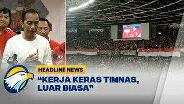 Timnas Menang, Jokowi Puji Kerja Keras Timnas Garuda