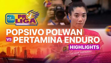Final Four Putri: Jakarta Popsivo Polwan vs Jakarta Pertamina Enduro - Highlights | PLN Mobile Proliga 2025
