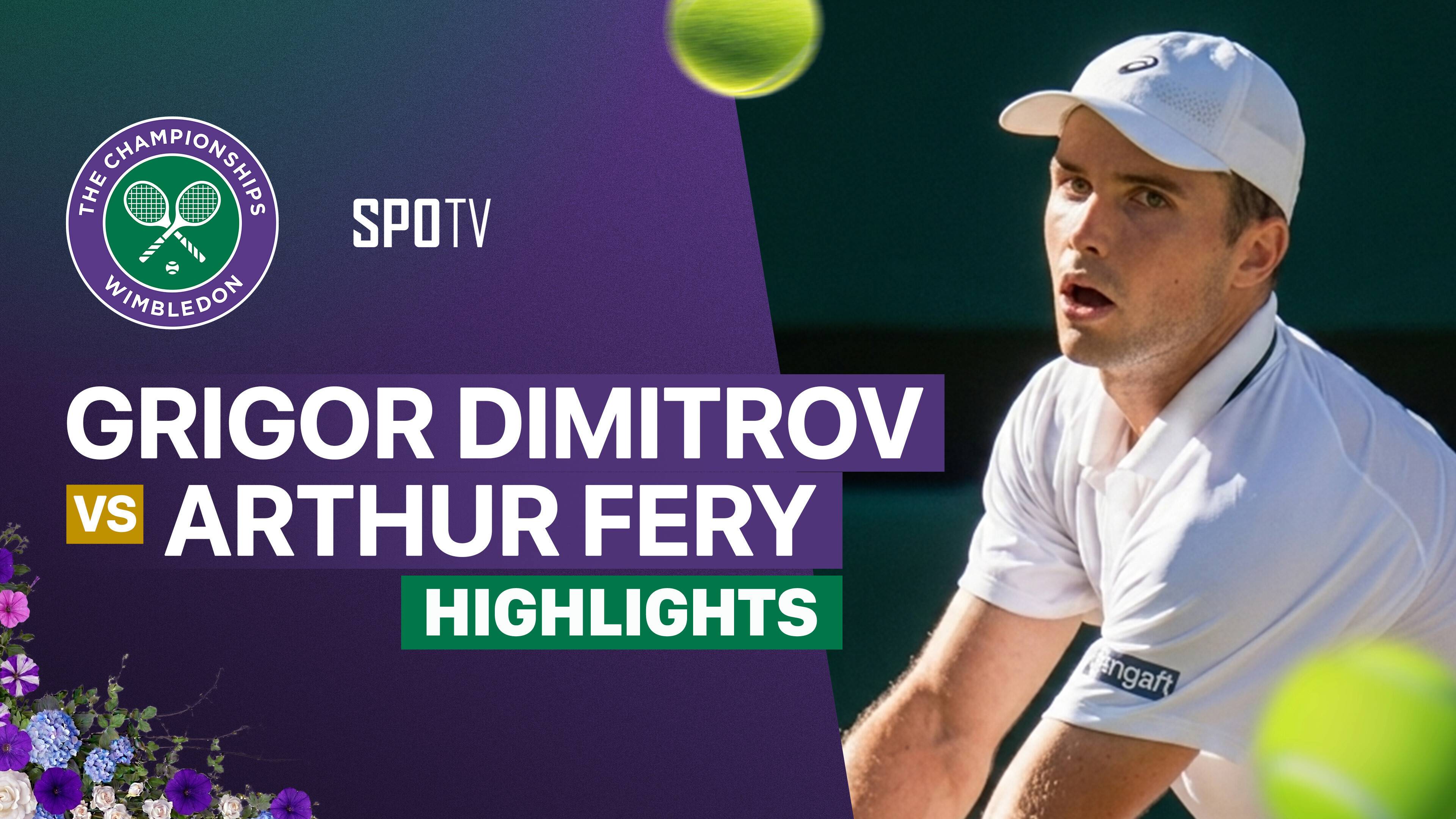 Grigor Dimitrov vs Arthur Fery - Gentlemen's Singles Fourth Round | Wimbledon 2026