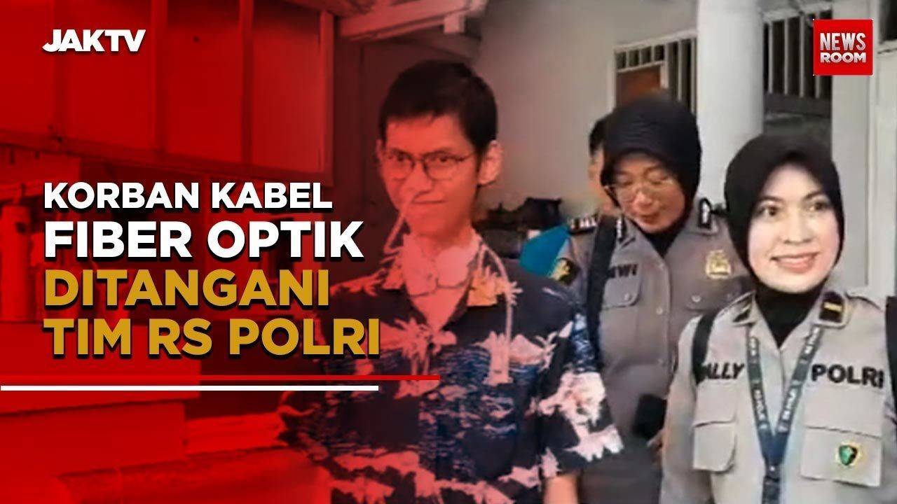 Korban Kabel Fiber Optik Ditangani Tim RS Polri - jaktv.official