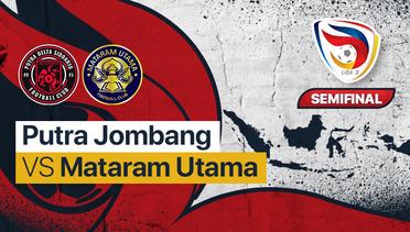 Full Match - Semifinal Liga 3 :Putra Jombang vs Mataram Utama FC | Liga 3 Nasional 2021/22