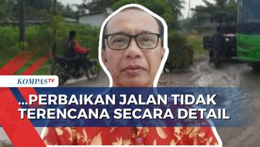 Perbaikan Jalan Lampung Dikebut Jelang Kedatangan Jokowi, Begini Tanggapan Pengamat!