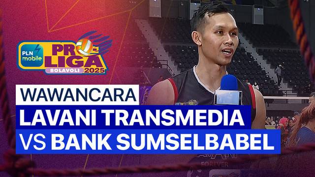 Wawancara Pasca Pertandingan| Putra: Jakarta Lavani Livin Transmedia vs Palembang Bank SumselBabel | PLN Mobile Proliga 2025