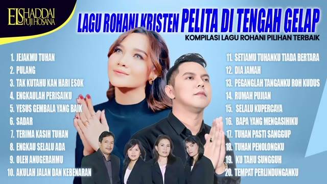 LAGU ROHANI KRISTEN PELITA DI TENGAH GELAP - TETY HUTAPEA, HOSANA SINGERS, MICHAEL PANJAITAN