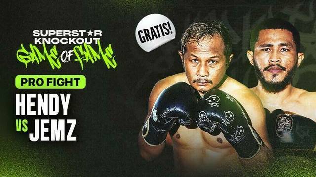 Hendy Luiz VS Jemz Mokoginta - Full Match | Pro Fight | Superstar Knockout 2