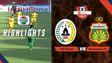 Half-Time Highlights: PSS Sleman vs Bhayangkara FC | Shopee Liga 1