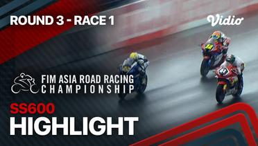 Highlights| Asia Road Racing Championship 2023: SS600 Round 3 - Race 1 | ARRC