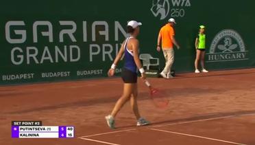 Match Highlights | Yulia Putintseva 2 vs 0 Anhelina Kalinina | WTA Hungarian Grand Prix 2021