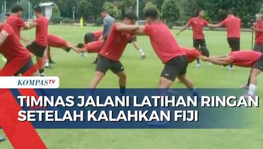 Timnas Indonesia Kembali Jalani Latihan Usai Kalahkan Fiji 4-0