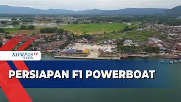 Persiapan F1 Powerboat di Danau Toba Terus Dimatangkan