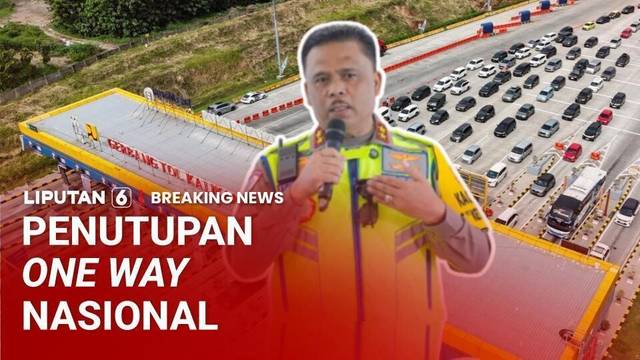 BREAKING NEWS! Lalu Lintas Tol Trans Jawa Terkendali, One Way Nasional Dicabut