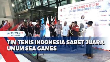 Tim Tenis Indonesia Sabet Juara Umum Sea Games