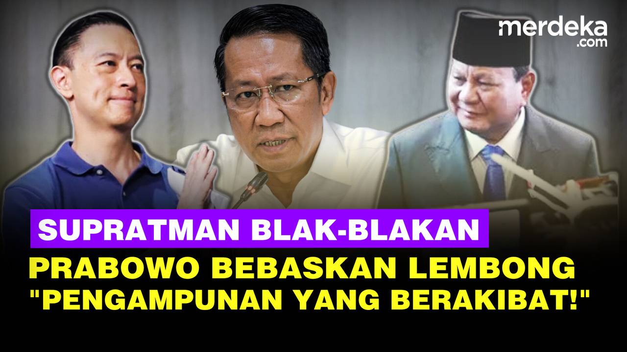 Menkum Blak-blakan Soal Pemberian Abolisi Tom Lembong: Pengampunan yang Miliki Akibat ... - merdeka