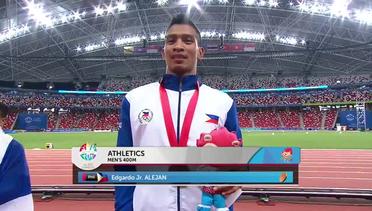 Athletics Men's 400m Final Victory Ceremony(Day 7) | 28th SEA Games Singapore 2015"