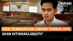 Surat Usulan Melengserkan Gibran Sampai di DPR Pemakzulan Berlanjut? | Diskusi
