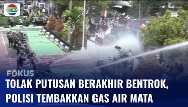 Unjuk Rasa Berakhir Bentrok di PN Tana Toraja, Polisi Tembakkan Gas Air Mata | Fokus