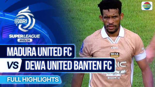 Madura United FC VS Dewa United Banten FC - Full Highlights | BRI Super League 2025/26