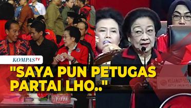 Megawati Jawab Cibiran Sebut Jokowi Petugas Partai: Saya Pun Petugas Partai