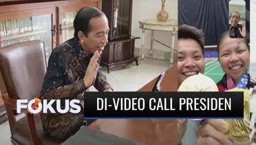 Presiden Jokowi Video Call Greysia-Apri Usai Keduanya Dapatkan Medali Emas di Olimpiade | Fokus