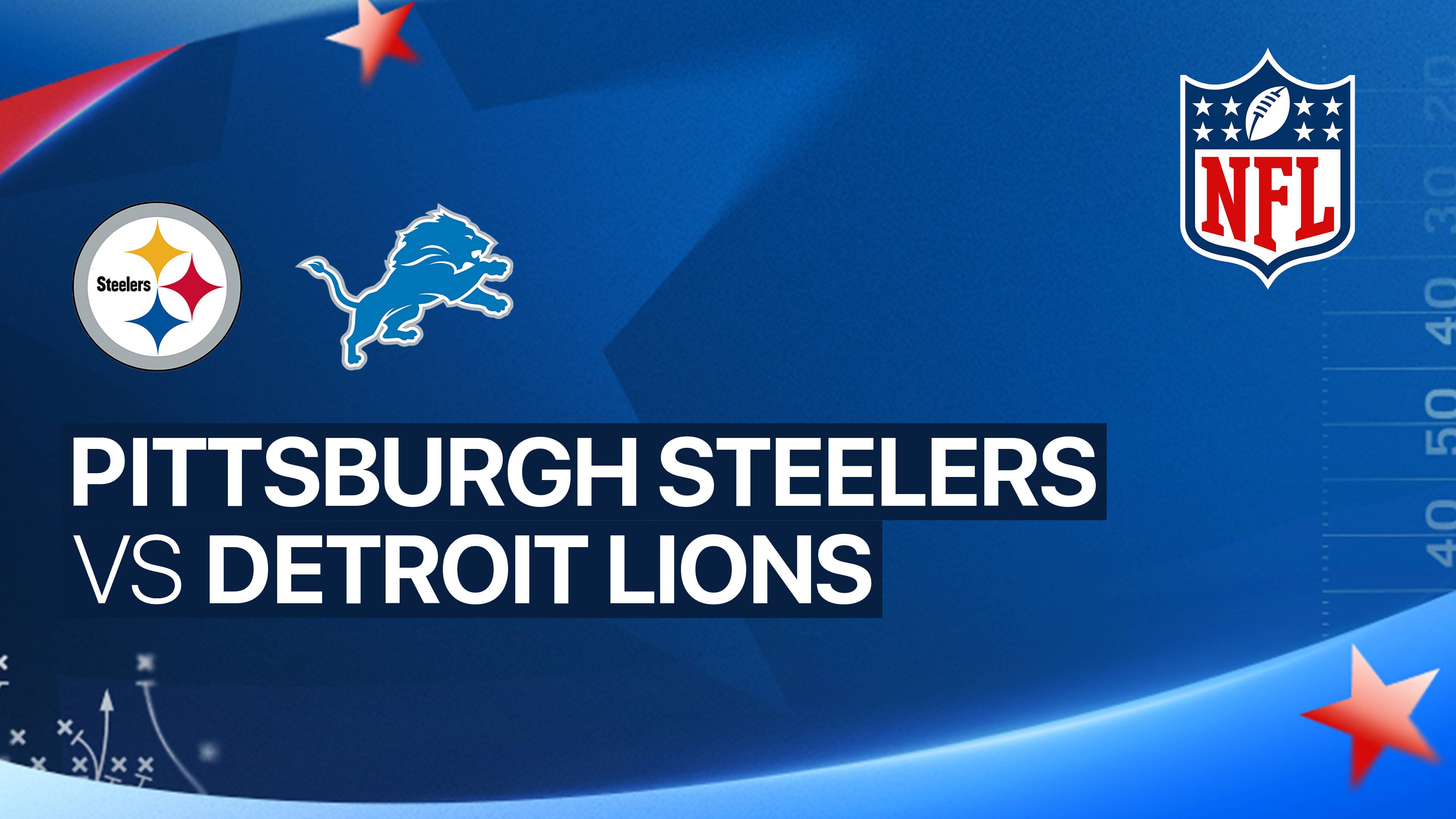 Pittsburgh Steelers vs Detroit Lions - NFL