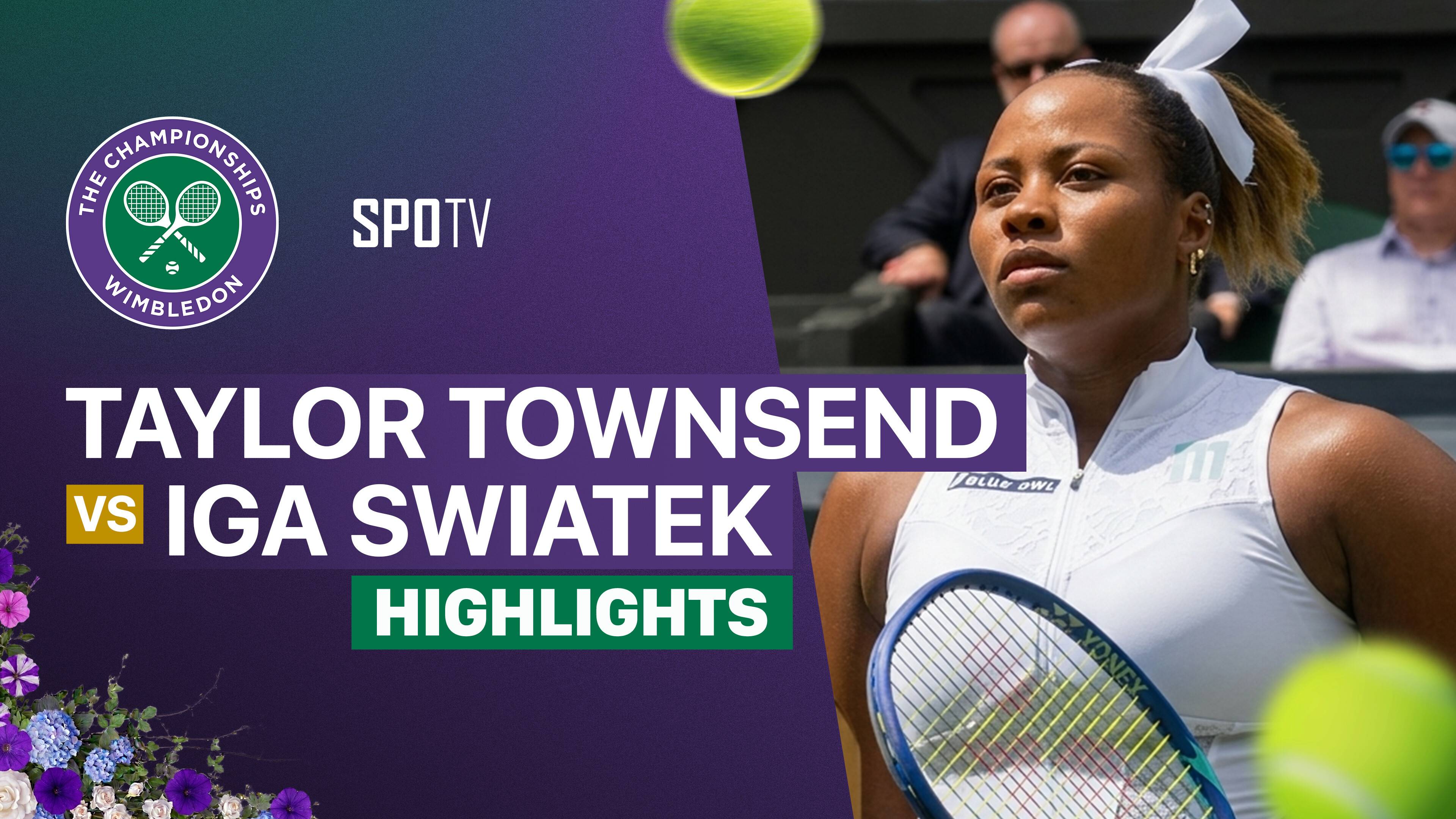 Taylor Townsend vs Iga Swiatek - Ladies' Singles First Round | Wimbledon 2026