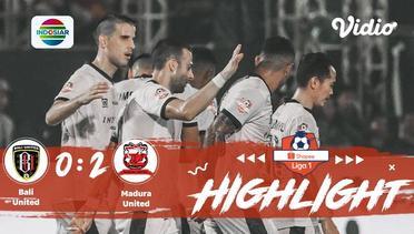 Full Highlight - Bali United 0 vs 2 Madura United | Shopee Liga 1 2019/2020